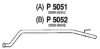 FENNO P5051 Exhaust Pipe